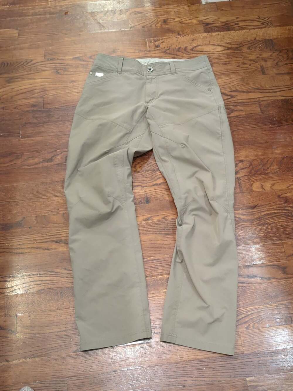 KUHL Defiance Hiking Pants 32x32 Khaki Ripstop Outdoor